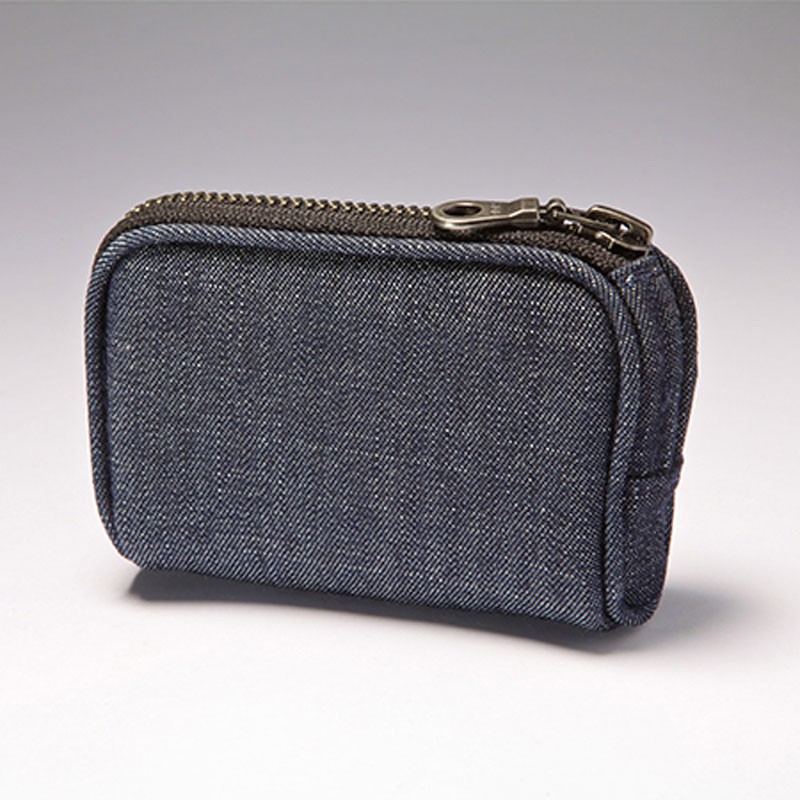 Jeans-Tasche mit Clip für alle MiniMed Insulinpumpen jeansfarbend