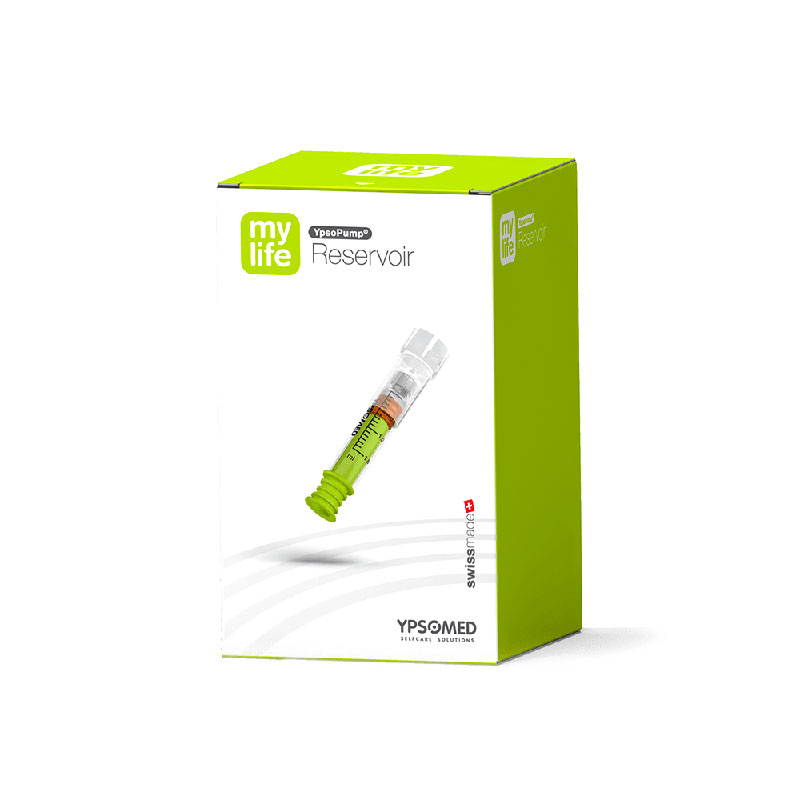 mylife YpsoPump Reservoir 1,6 ml Verpackung Inhalt 10 Stück