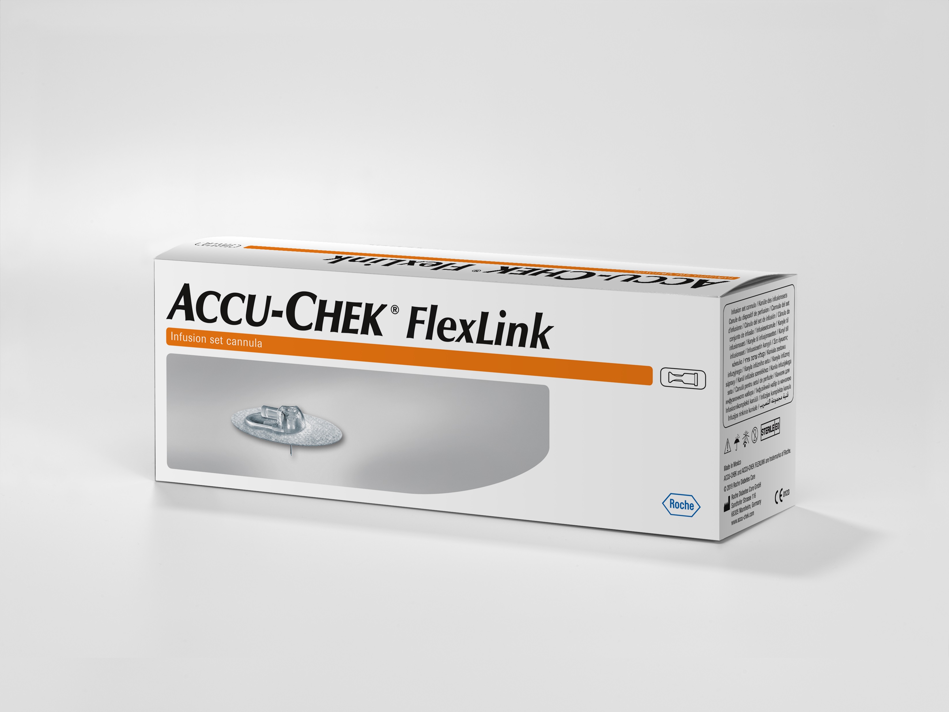Accu-Chek FlexLink Teflonkanüle Verpackung mit Inhalt 10 Stück