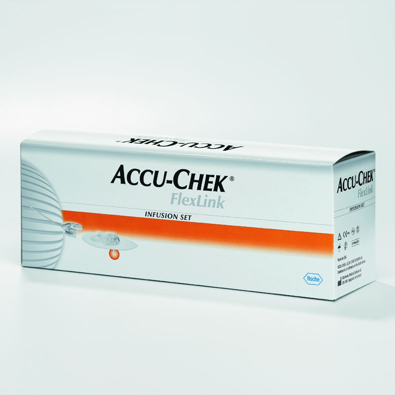 Accu-Chek FlexLink infusionsset Verpackung Inhalt mit jeweils 10 Stück