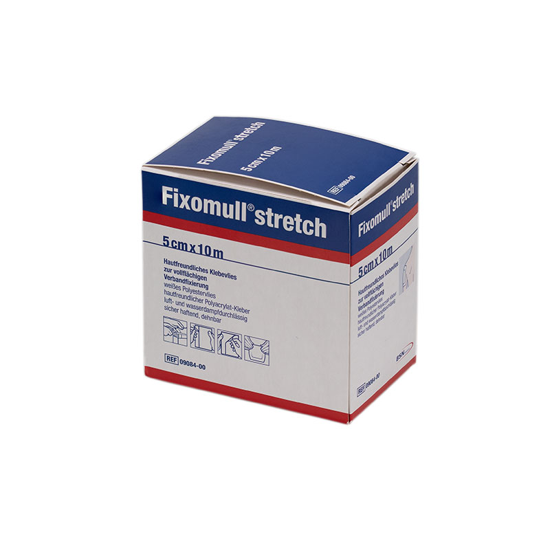 Fixomull strech Fixsierungspflaster 5 cm * 10 m Verpackung