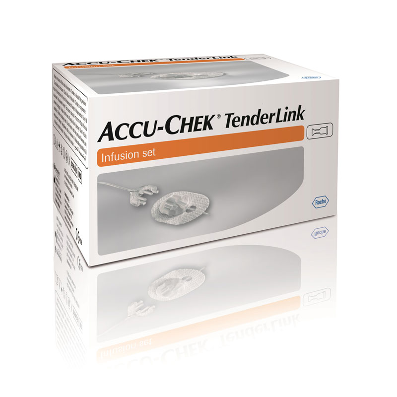 Accu-Chek TenderLink Teflonkatheter Set Verpackung Inhalt jeweils 10 Stück