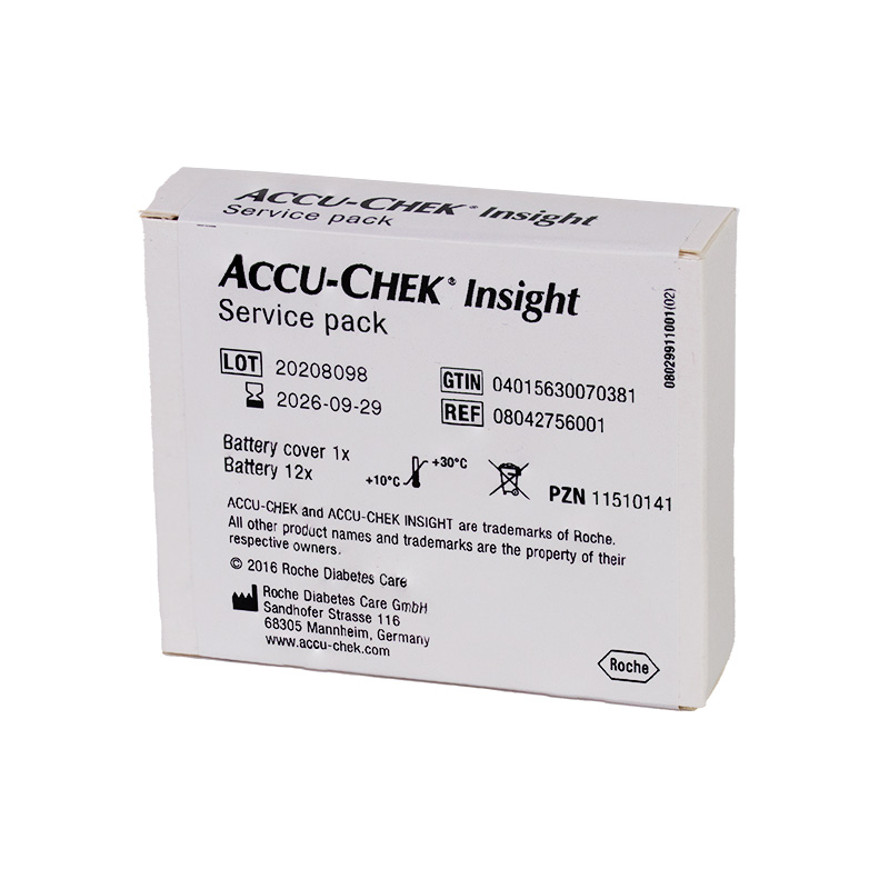 Accu-Chek Insight Service Pack Verpackung