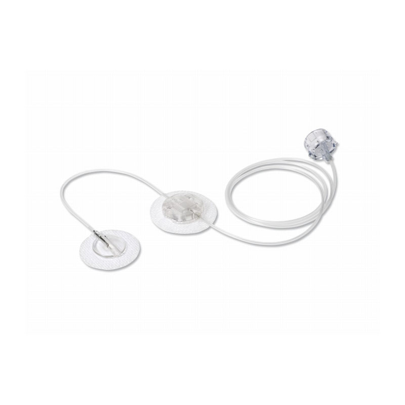 MiniMed Sure-T Stahlkatheter mit Schlauch und Anschluss