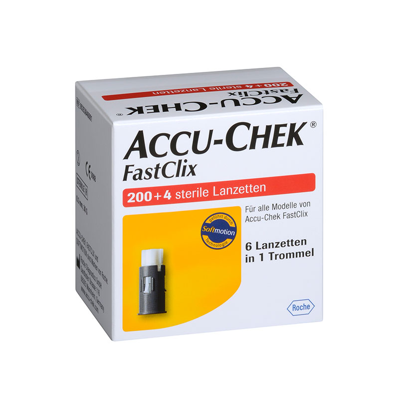 Accu-Chek FastClix Lanzetten Verpackung Inhalt 204 Lanzetten