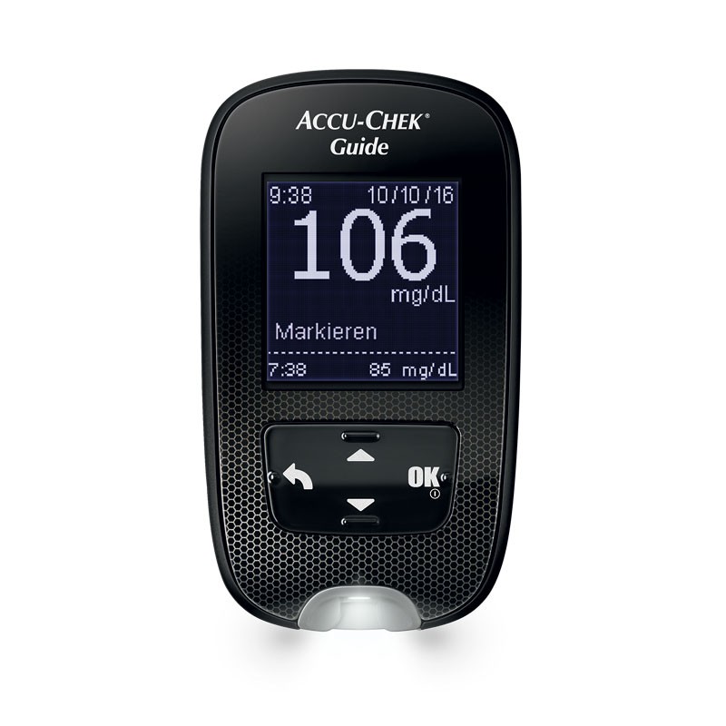 Accu-Chek Guide Blutzuckermessgerät in mg/dl
